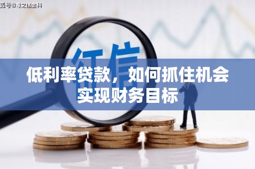 富裕低利率贷款，如何抓住机会实现财务目标