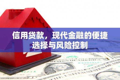 富裕信用贷款，现代金融的便捷选择与风险控制