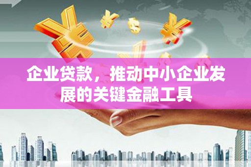富裕企业贷款，推动中小企业发展的关键金融工具