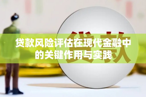 富裕贷款风险评估在现代金融中的关键作用与实践