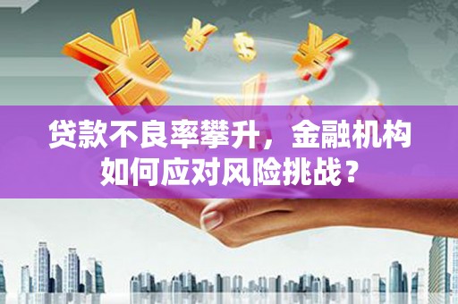 富裕贷款不良率攀升，金融机构如何应对风险挑战？