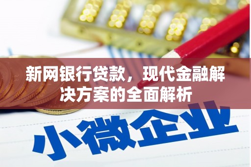 富裕新网银行贷款，现代金融解决方案的全面解析