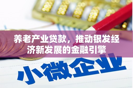 富裕养老产业贷款，推动银发经济新发展的金融引擎