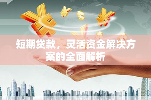 富裕短期贷款，灵活资金解决方案的全面解析