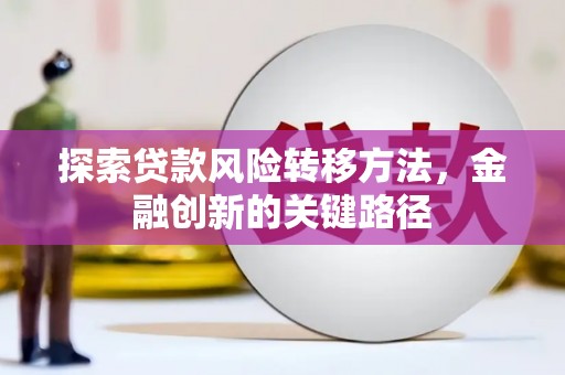 富裕探索贷款风险转移方法，金融创新的关键路径