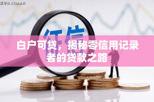 富裕白户可贷，揭秘零信用记录者的贷款之路