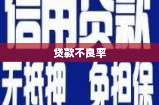 富裕贷款不良率