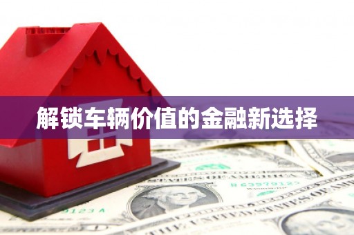 富裕解锁车辆价值的金融新选择