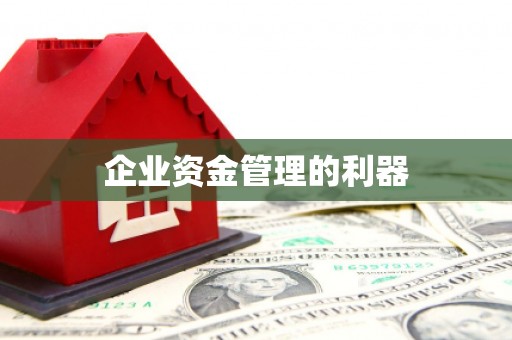 富裕企业资金管理的利器