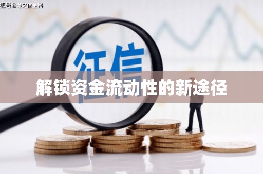 富裕解锁资金流动性的新途径